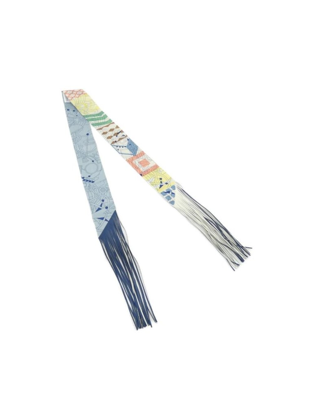Hermes Twilly Block Scarf